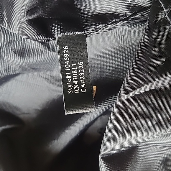 Victoria’s Secret | XL Tote Bag I Love VS Black Pink Striped | Zipper to close - Picture 9 of 14